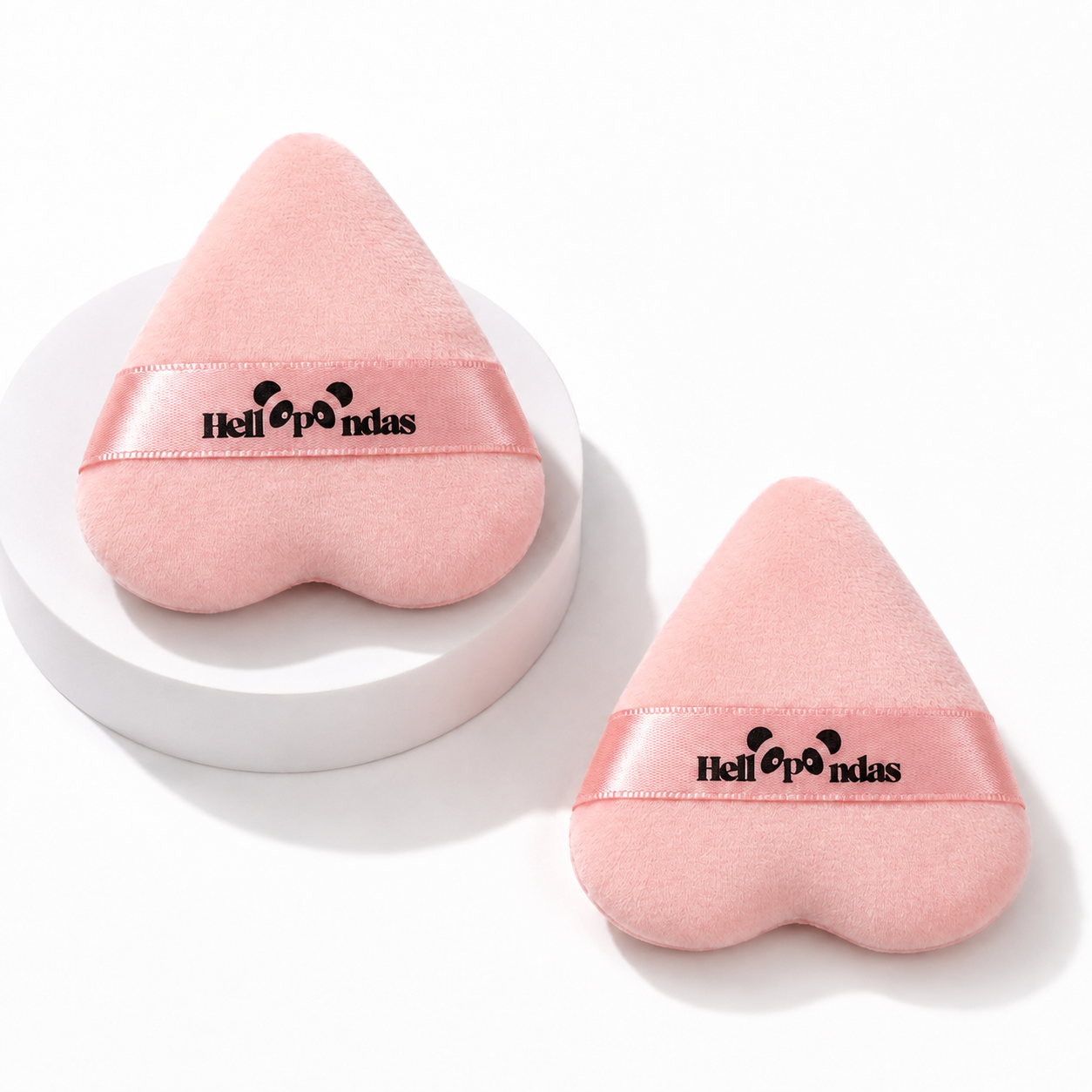 Heart Pink Puff