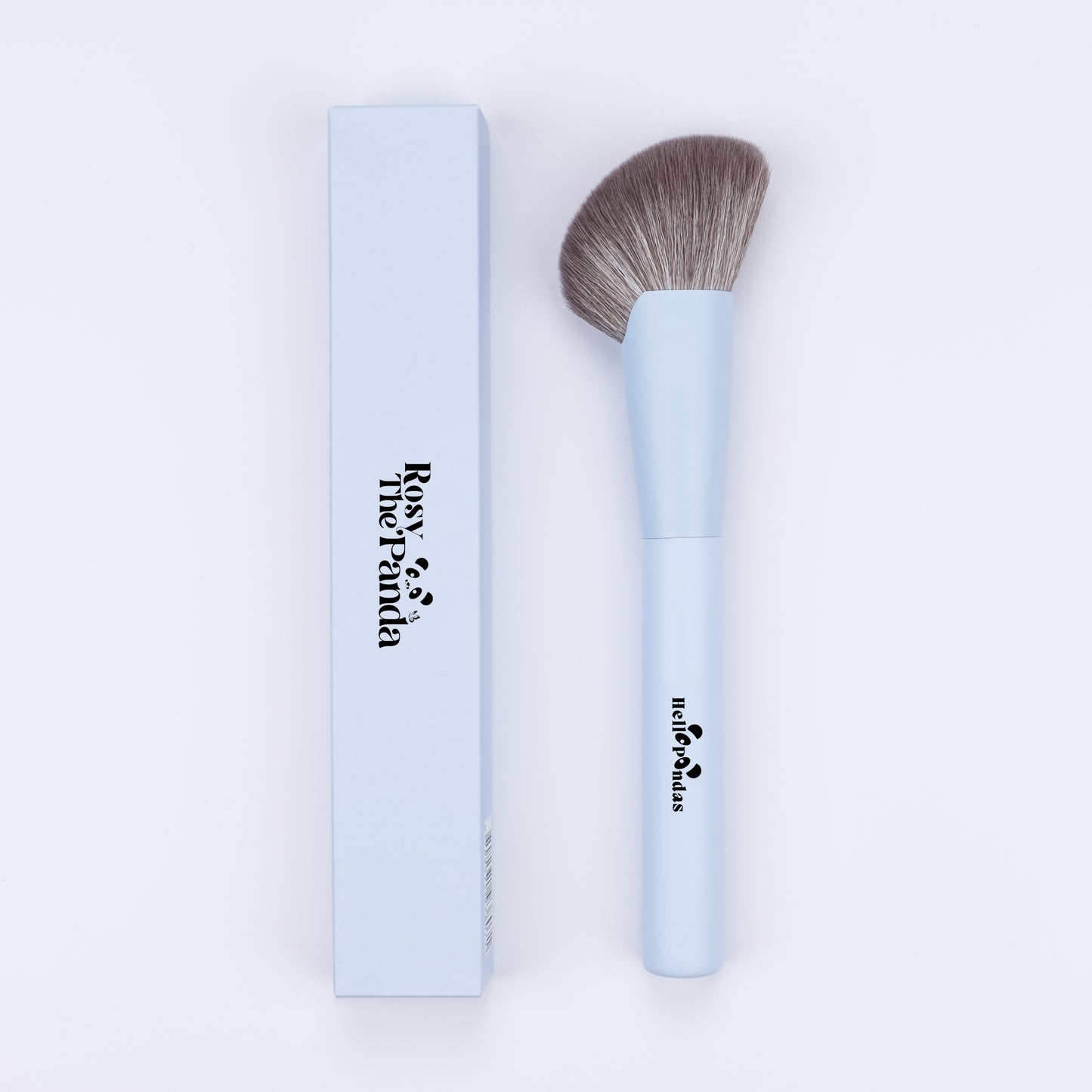 Powder Blush & Bronzer Brush- Blue Candy